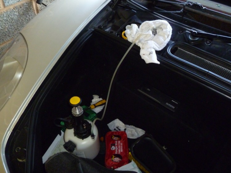 Ferrari 360 Bleeding Brakes