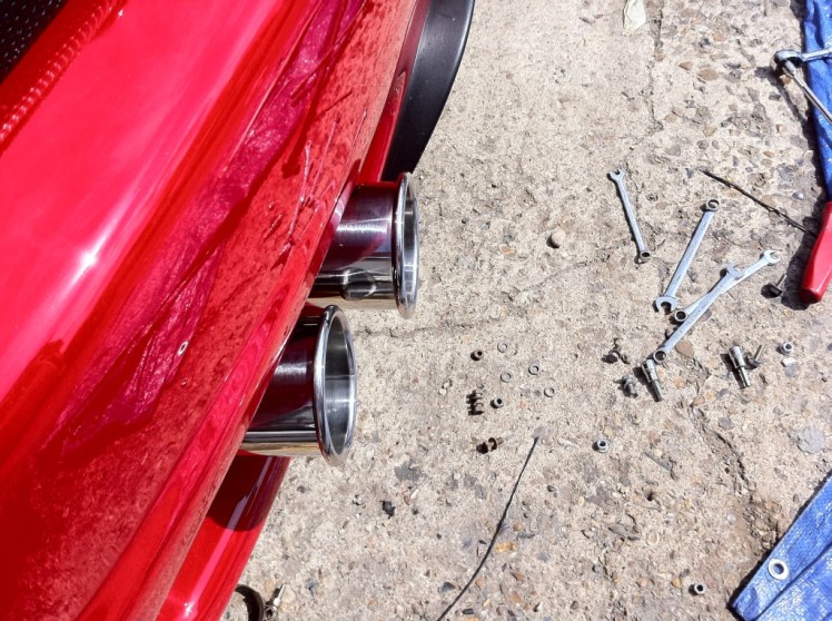 F430 Exhaust 360 Conversion