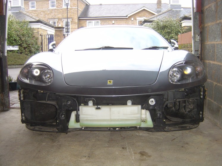 Ferrari 360 Front Bumper Removal
