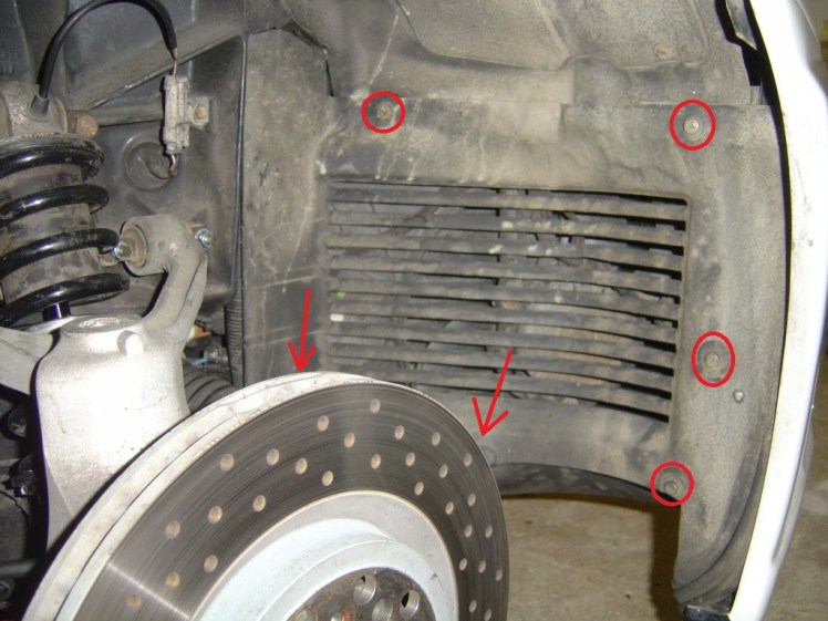 Ferrari 360 Front Bumper Removal