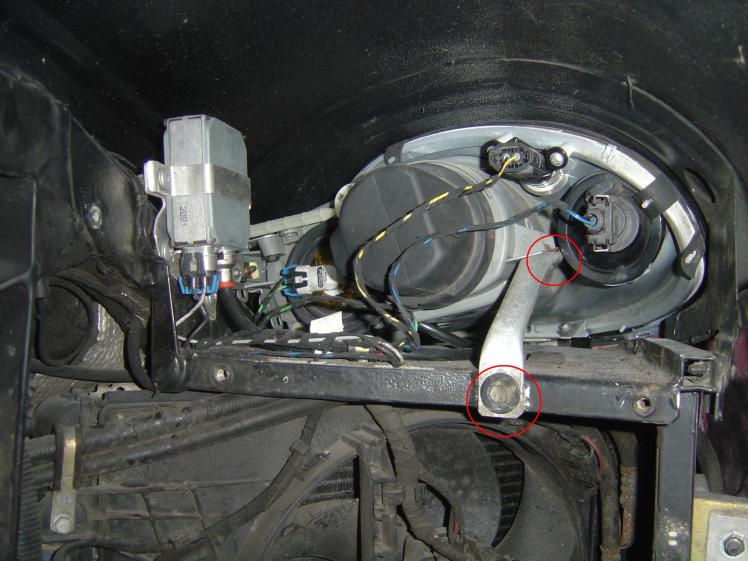 Ferrari 360 Headlight Removal