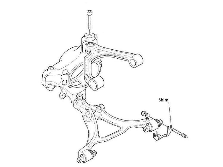 Aldous Voice Ferrari 360 Suspension Geometry