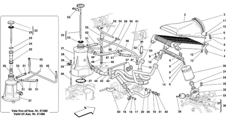 Ferrari 360 Oil System