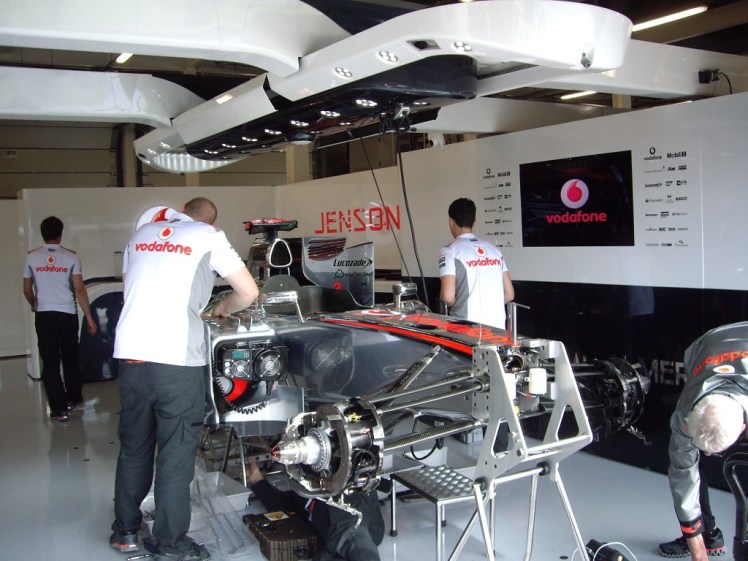 McLaren F1 Garage