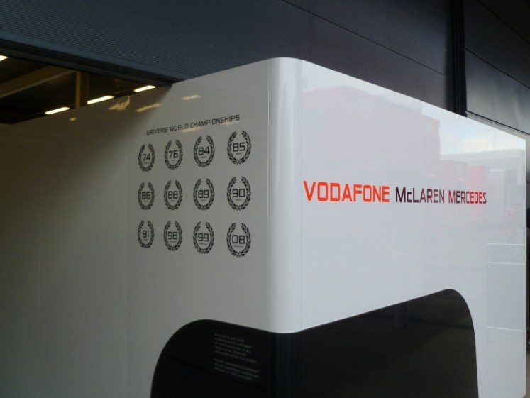 McLaren F1 Garage