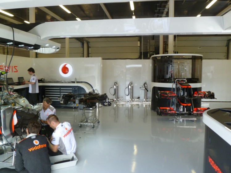 McLaren F1 Garage