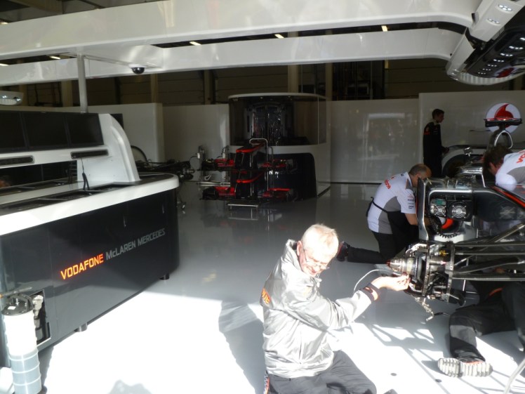 McLaren F1 Garage