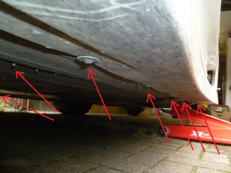 Ferrari 360 Side Skirt Removal