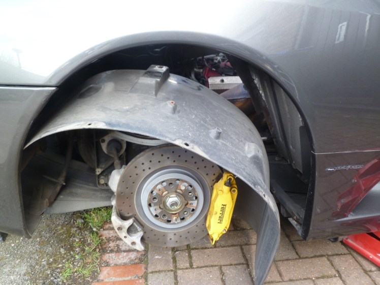 Removing the wheel arch liners