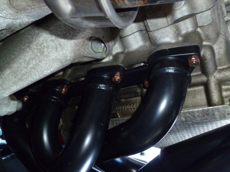 The lack of heat shielding means these were a lot easier to do up