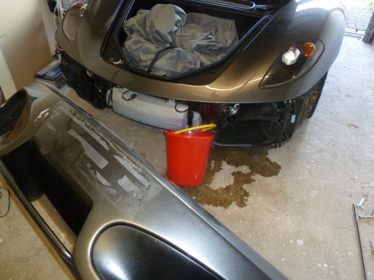 The reservoir holds a lot of fluid