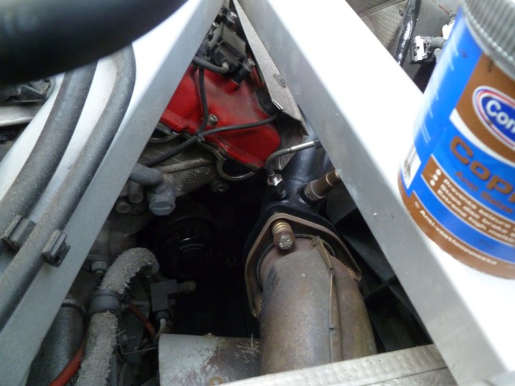 Don't get any copper grease on the sensor or in the exhaust